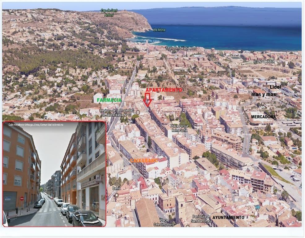Acogedor Apartamento En El Casco Historico Хавеа Экстерьер фото